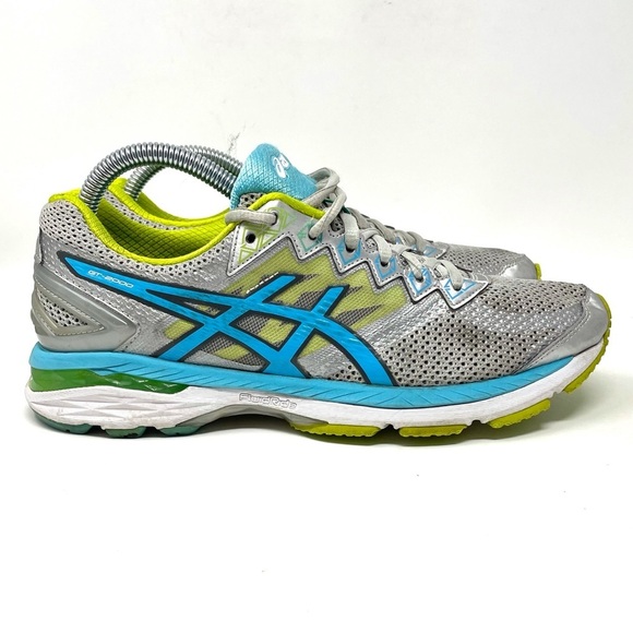 ASICS GT-2000 Athletic (2A) Grey Blue Womens‎ 9.5 - Picture 1 of 8